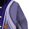 personalized phoenix suns wave patterns purple jacket premium grade