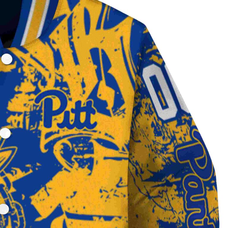 personalized pittsburgh panthers fishing art royal blue jacket premium grade