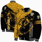 personalized pittsburgh penguins fishing rod black jacket best selling