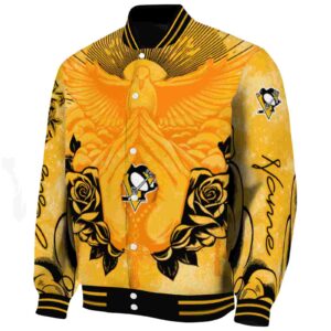 personalized pittsburgh penguins praying hands yellow jacket best selling