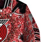 personalized portland trail blazers heart explosion red jacket best selling