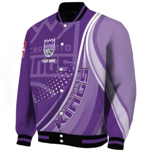 personalized sacramento kings wave patterns purple jacket best selling