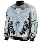 personalized san antonio spurs praying hands silver jacket best selling