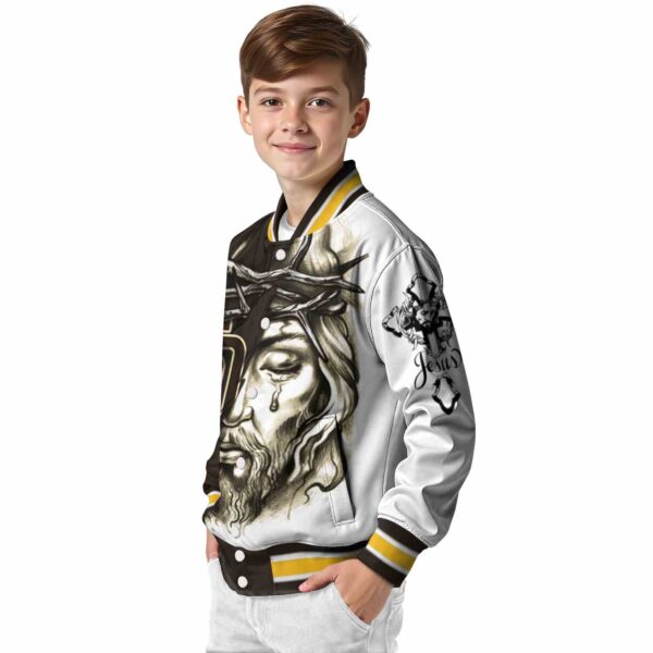 personalized san diego padres jesus tears brown white jacket trendy