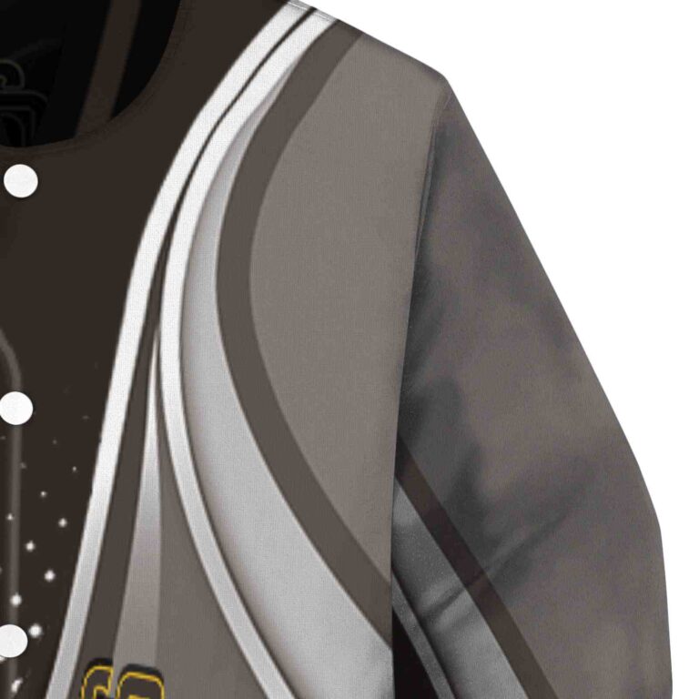 personalized san diego padres wave patterns brown jacket premium grade
