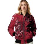 personalized san diego state aztecs fishing art red jacket best selling