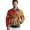 personalized san francisco 49ers fishing rod gold jacket high quality