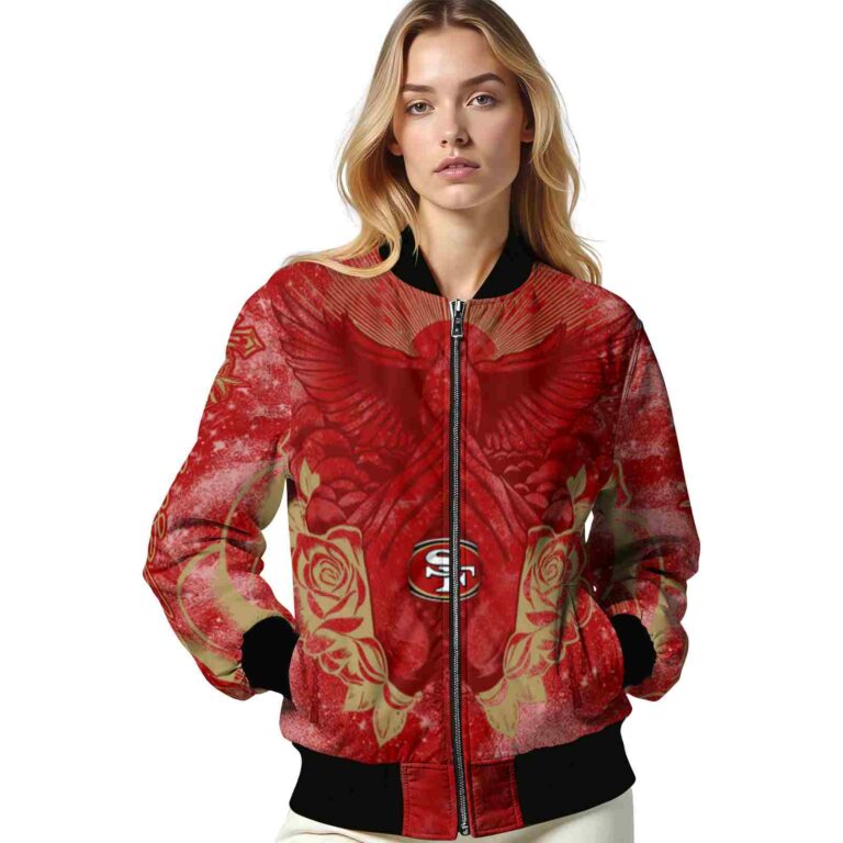personalized san francisco 49ers praying hands red jacket latest model