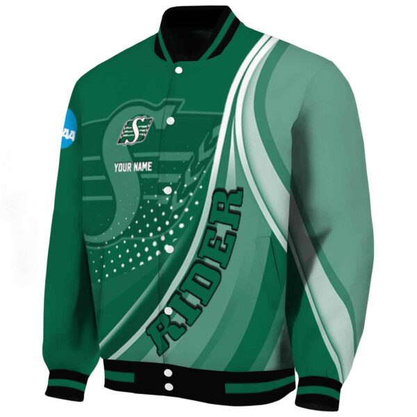 personalized saskatchewan roughriders wave patterns green jacket best selling