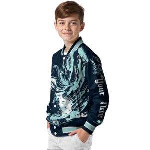 personalized seattle kraken fishing passion blue white jacket trendy