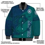 personalized seattle mariners fishing rod green jacket best selling