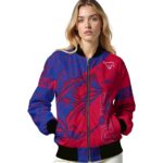 personalized smu mustangs fishing rod red jacket best selling