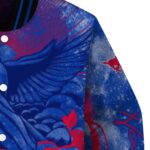 personalized smu mustangs praying hands blue jacket best selling