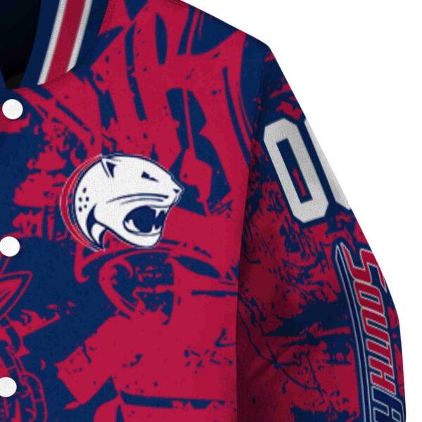 personalized south alabama jaguars fishing art blue jacket premium grade