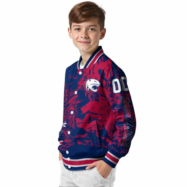 personalized south alabama jaguars fishing art blue jacket trendy