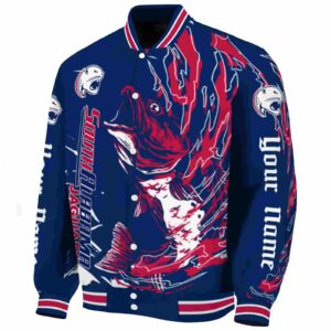 personalized south alabama jaguars fishing passion blue white jacket best selling