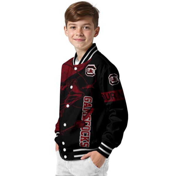 personalized south carolina gamecocks fishing rod black jacket trendy