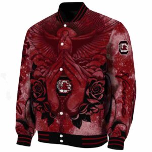 personalized south carolina gamecocks praying hands garnet jacket best selling