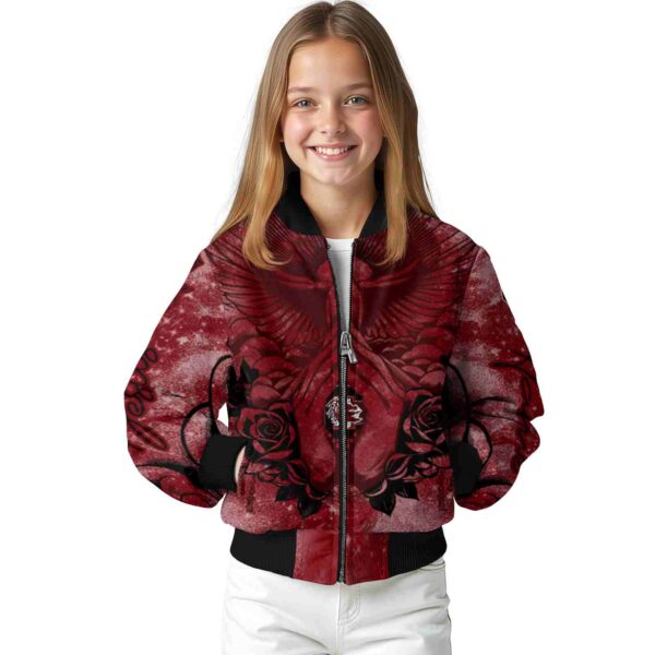 personalized south carolina gamecocks praying hands garnet jacket top rated