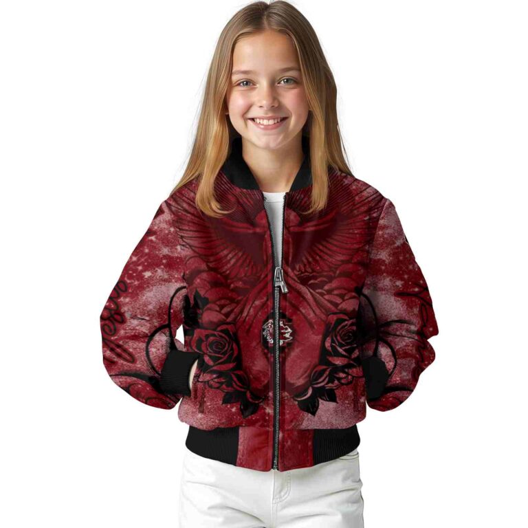 personalized south carolina gamecocks praying hands garnet jacket top rated