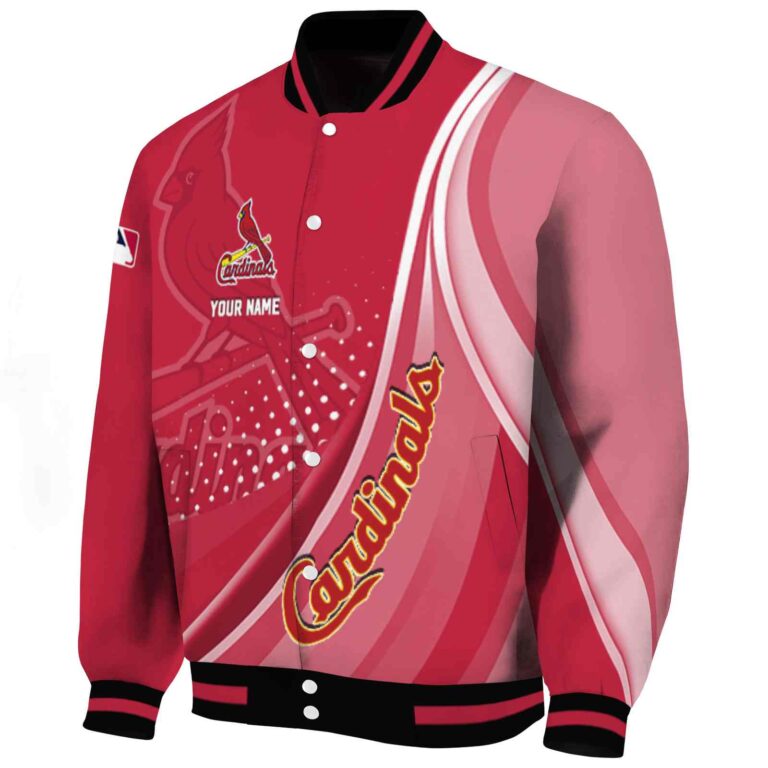 personalized st louis cardinals wave patterns red jacket best selling