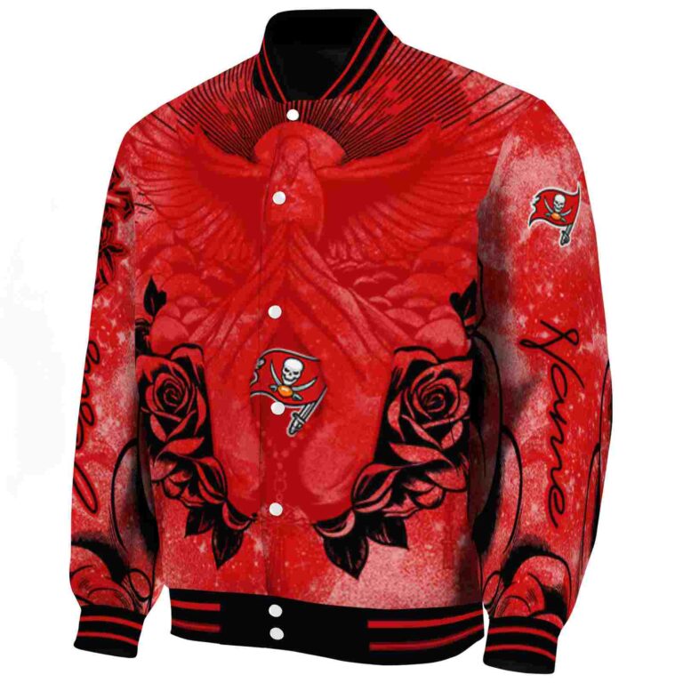 personalized tampa bay buccaneers praying hands red jacket best selling