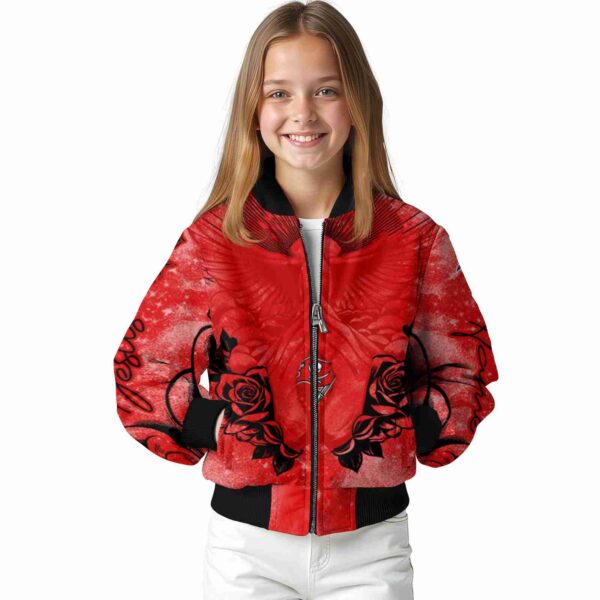 personalized tampa bay buccaneers praying hands red jacket top rated