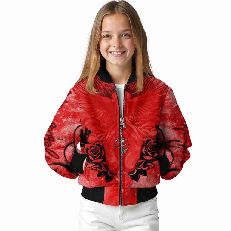 personalized tampa bay buccaneers praying hands red jacket top rated