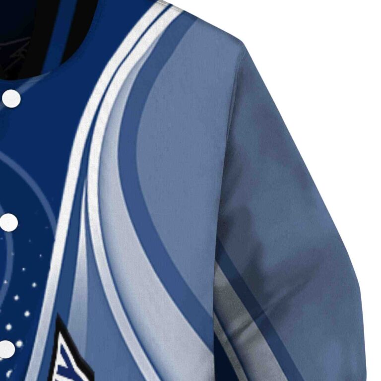 personalized tampa bay lightning wave patterns blue jacket premium grade