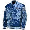 personalized tampa bay rays fishing art navy jacket best selling