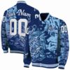 personalized tampa bay rays fishing art navy jacket fashion forward
