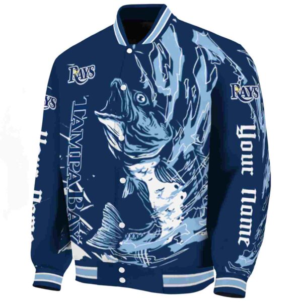 personalized tampa bay rays fishing passion navy white jacket best selling