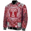 personalized temple owls heart explosion red jacket best selling