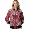 personalized temple owls heart explosion red jacket latest model