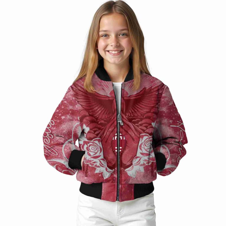 personalized temple owls praying hands red jacket top rated