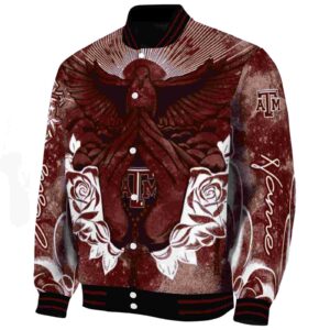 personalized texas am aggies praying hands maroon jacket best selling