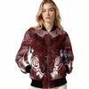 personalized texas am aggies praying hands maroon jacket latest model