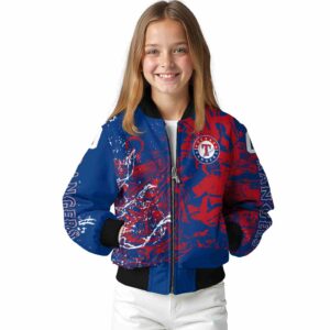 personalized texas rangers fishing art blue jacket top rated