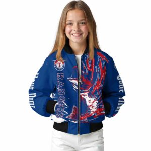 personalized texas rangers fishing passion blue white jacket top rated