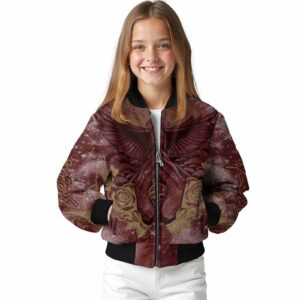 personalized texas state bobcats praying hands maroon jacket top rated