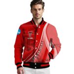 personalized texas tech red raiders wave patterns red jacket best selling