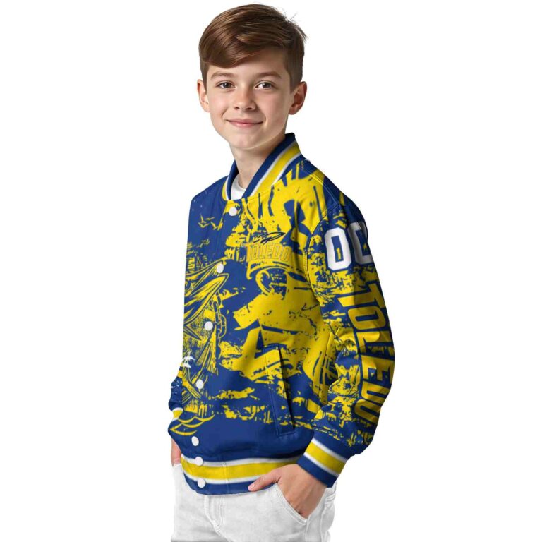 personalized toledo rockets fishing art blue jacket trendy