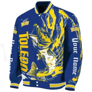 personalized toledo rockets fishing passion blue white jacket best selling