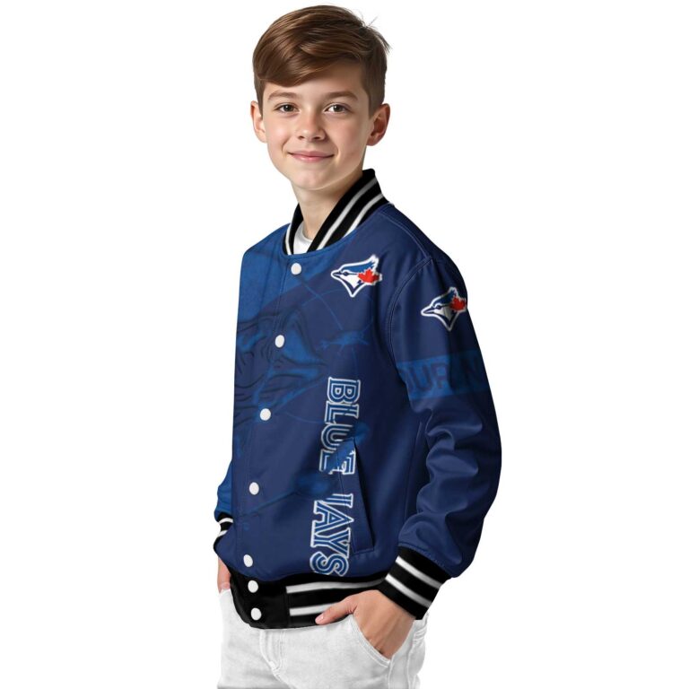 personalized toronto blue jays fishing rod navy jacket trendy