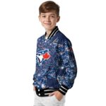 personalized toronto blue jays heart explosion blue jacket best selling