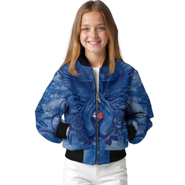 personalized toronto blue jays praying hands blue jacket top rated