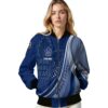 personalized toronto maple leafs wave patterns blue jacket latest model
