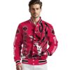 personalized toronto raptors fishing passion red white jacket high quality