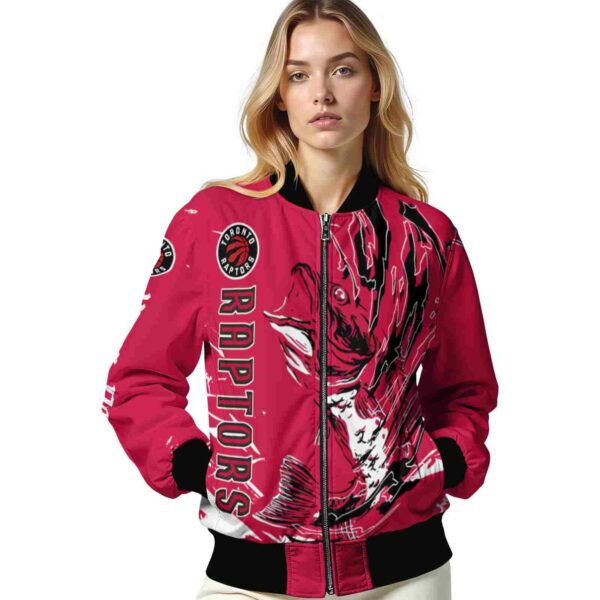 personalized toronto raptors fishing passion red white jacket latest model
