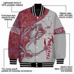 personalized troy trojans fishing rod grey jacket best selling